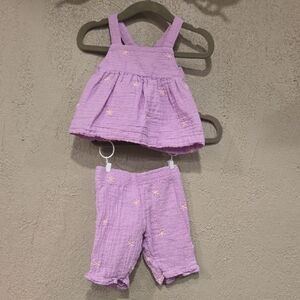 Cat & Jack Purple Baby Apparel